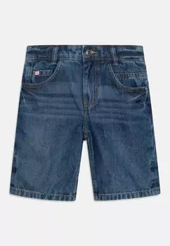 Шорты джинсовые BERMUDA HUGO Kids, цвет double stone/brush