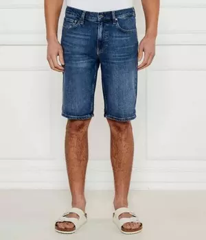 Шорты джинсовые Calvin Klein Slim Fit, синий