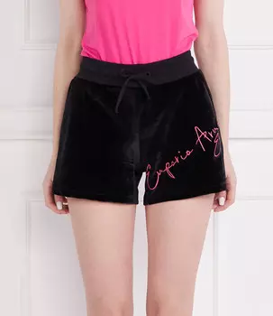 Шорты EA7 Regular Fit, черный