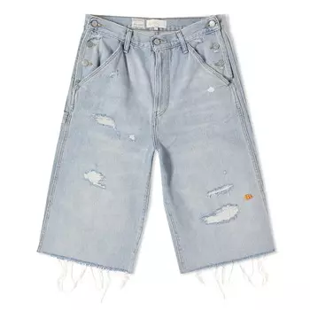 Шорты Erl X Levis 501 Denim, синий
