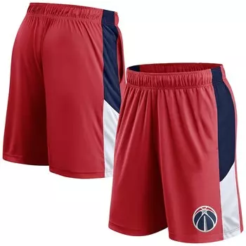 Шорты Fanatics Branded Washington Wizards, красный