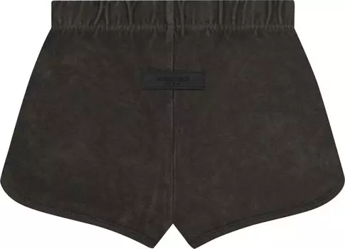 Шорты Fear of God Essentials Terry Beach Short Off Black, черный