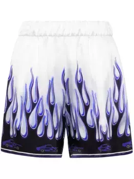 Шорты Flame Philipp Plein, белый