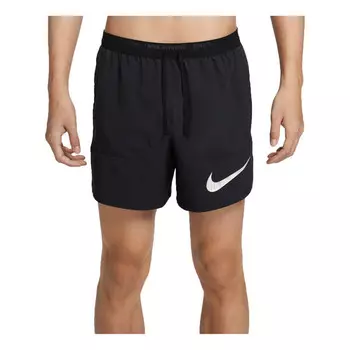 Шорты flex stride run energy 5inch brief-lined running shorts asia sizing 'black white' Nike, черный