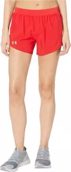Шорты Fly By 2.0 Under Armour, цвет Red/Red/Reflective