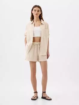 Шорты GAP, бежевый