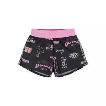 Шорты Guess Lightweight Polyester, розовый