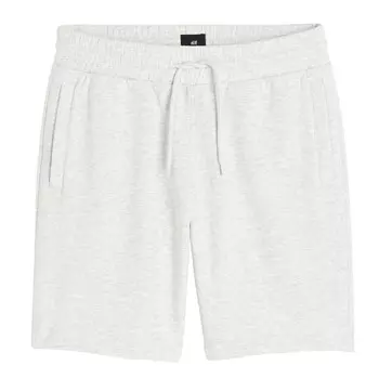Шорты H&M Regular Fit, серый