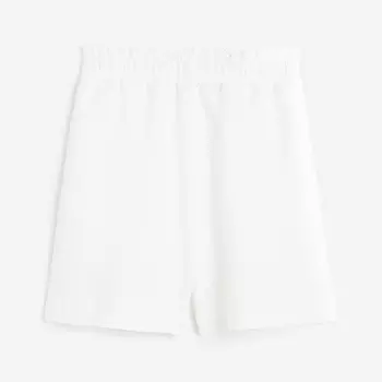 Шорты H&M Linen-blend Pull-on, белый