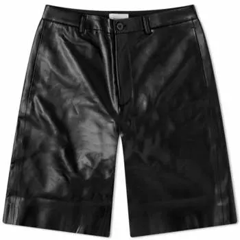 Шорты Holzweiler Celest Leather Look, черный