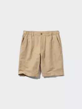 Шорты из льна Uniqlo, цвет 32 бежевый