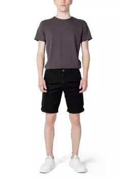 Шорты Jack & Jones однотонные, черный