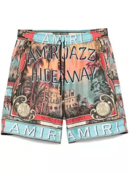 Шорты Jazz Hideaway AMIRI, синий