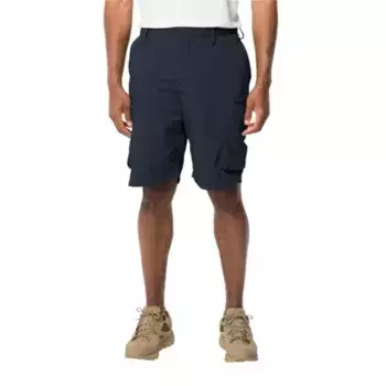 Шорты карго Jack Wolfskin "KALAHARI CARGO M", быстросохнущие, синий