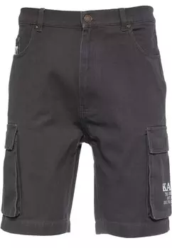 Шорты-карго Karl Kani Regular Cargo Pants, антрацит