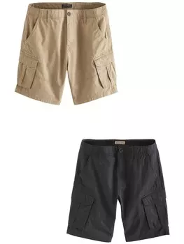 Шорты-карго Next Regular Cargo Pants, цвет beige/night blue