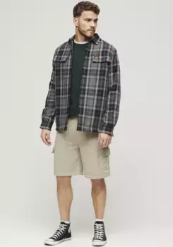 Шорты карго Superdry "SD-CONTRAST STITCH CARGO SHORT", цвет Washed Pelic