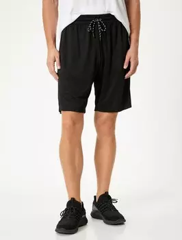 Шорты Koton Regular Pants, черный