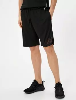 Шорты Koton Regular Pants, черный