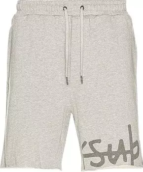 Шорты Ksubi 1999 Lofi Trak Shorts 'Grey Marl', серый