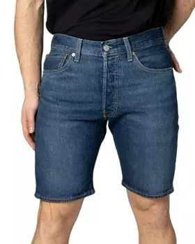 Шорты Levis однотонные, синий