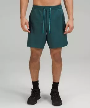 Шорты Lululemon, зеленый