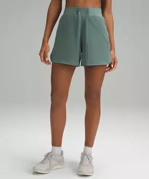 Шорты Lululemon, зеленый