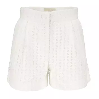 Шорты Michael Kors Eyelet Pleated, белый