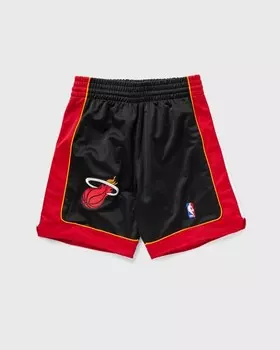 Шорты Mitchell & Ness Nba Authentic Shorts Miami Heat Road 2005-06, черный