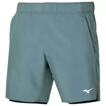 Шорты Mizuno Core 2-in-1 7.5 Inch, синий