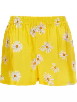Шорты Moschino Margherite, желтый