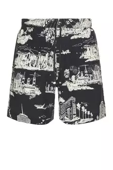 Шорты мужские LA Landmark Short Amiri, черный