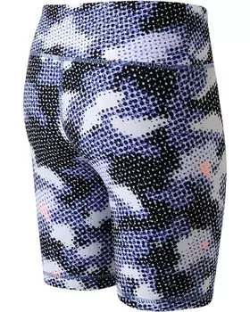 Шорты New Balance Printed Performance Bike Shorts, цвет Aura