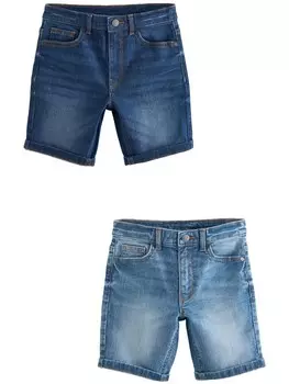 Шорты Next Regular Jeans, синий