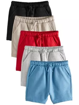 Шорты Next Regular Pants, цвет grey/red/black