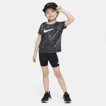 Шорты Nike Dri-FIT Veneer Toddler Bike Shorts Set, черный