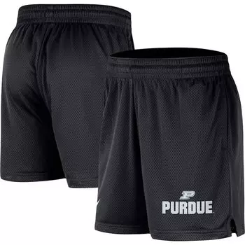 Шорты Nike Purdue Boilermakers, черный