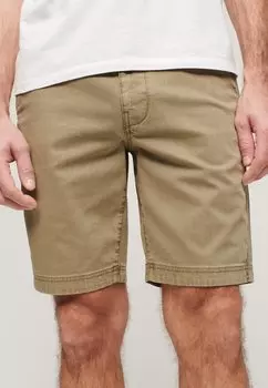 Шорты OFFICER Superdry, цвет sage