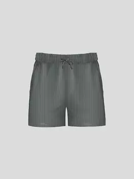 Шорты Oversize в рубчик Дымчатые ablukaonline