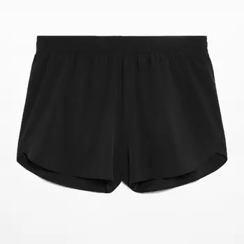 Шорты Oysho Light touch running, черный