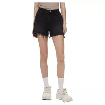 Шорты Pieces Summer denim, черный