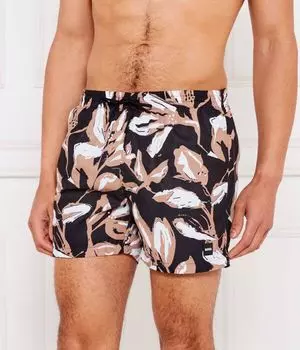 Шорты «Пиранья» Regular fit Boss, черный