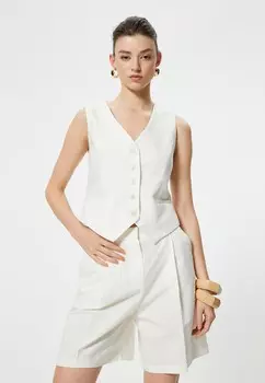 Шорты PLEATED Koton, кремовый