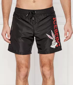 Шорты пляжные Iceberg Regular Fit, черный