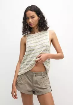 Шорты PULL&BEAR, хаки