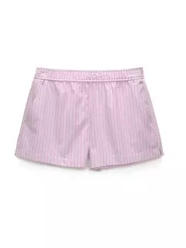 Шорты Pull&Bear, розовый