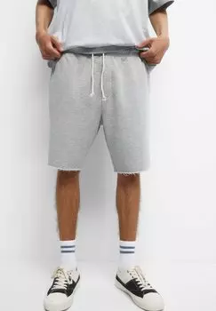 Шорты PULL&BEAR, светло-серые
