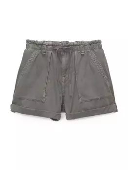 Шорты Pull&Bear, темно-серый