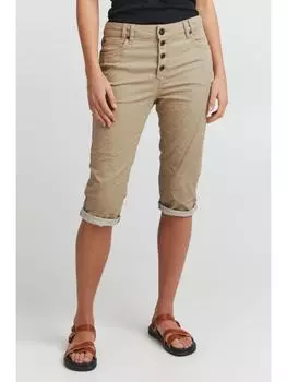 Шорты PULZ Jeans, бежевый