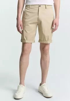 Шорты REGULAR TOM TAILOR, бежевый